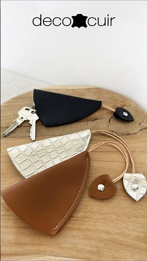 Fabriquez votre cloche à clés en cuir - DIY Deco Cuir