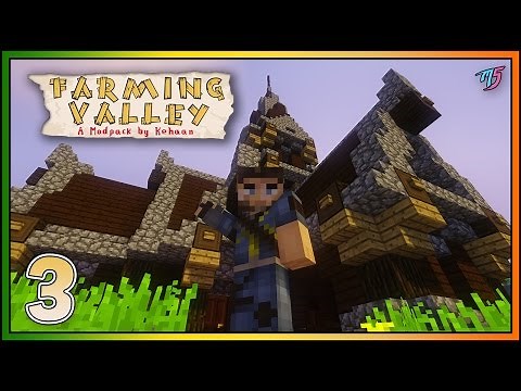 Minecraft ► Farming Valley ► NEW STARTER HOME!!! ► EP.3 [ 1.10.2 Modded Minecraft]