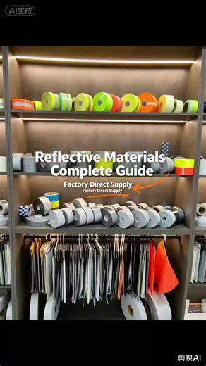 All kinds of reflective materials... We're the manufacturer! One-stop supply of reflective materials，Custom processing of various reflective fabrics#reflective fabric#Reflective fabric manufacturer#reflective tape