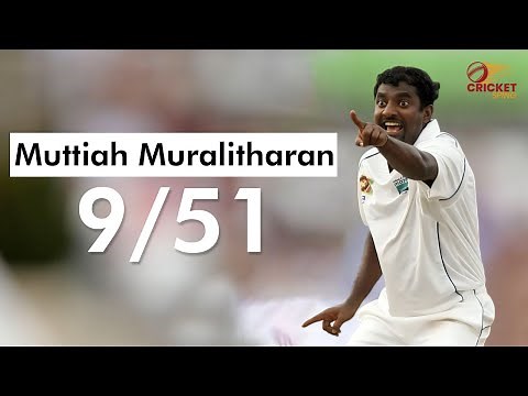 Muralitharan’s Magic 9 Wickets for 51 Runs 🔥| Spin Bowling Masterclass.