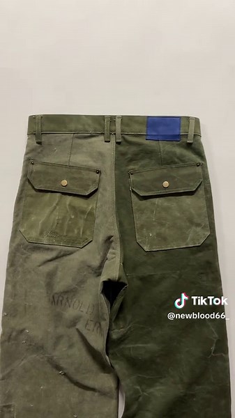 Vintage Patchwork Cargo Pants and Jacket Sale