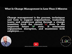 Change Management Overview in 2 minutes