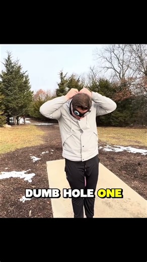 I can’t see! #discgolf #fishbros #funny #vlog #frisbeegolf