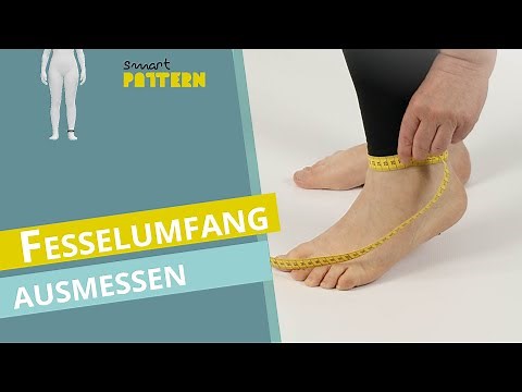 Measuring ankle circumference | DIY instructions for taking measurements