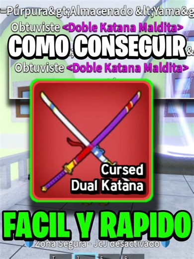 COMO CONSEGUIR LA CURSED DUAL KATANA CDK! #sombrajaserrd #bloxfruit #robloxfyp #roblox #bloxfruits