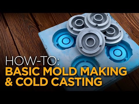 EASY mold making and casting with ALUMINUM powder!
