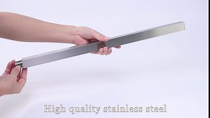 HarJue Shower Arm, Rain Shower Head Extension Extender, With Flange and Teflon Tape, Made of Thicken Stainless Steel for Bathroom Rainfall Shower (16 Inch, Chrome)