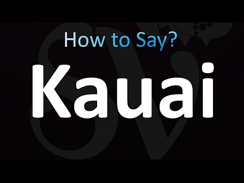 How to Pronounce KAUAI (Correctly!)