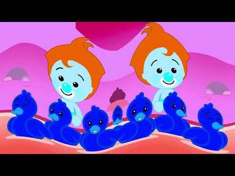 Plim Plim Swimming with Joyful Ducklings! (Sponsored by: Klasky Csupo 2001)