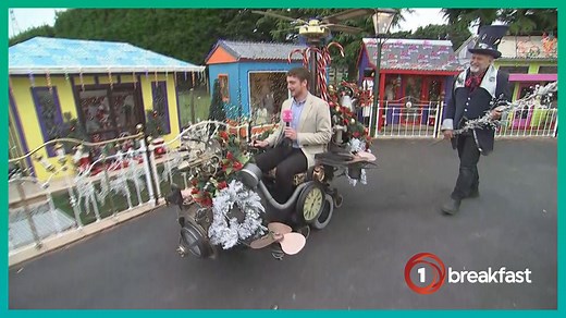 The Southern Hemisphere's largest Christmas light show, 'Shands Road Christmas Experience', is now on in Ōtautahi. Breakfast's Christchurch reporter, Digby Werthmuller, went along to meet the man behind the festive magic! | Breakfast