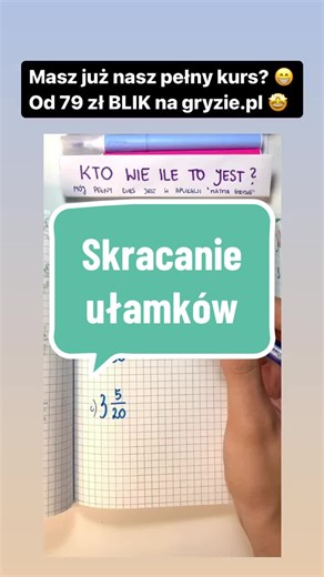 Skracanie ułamków - Praktyczny poradnik