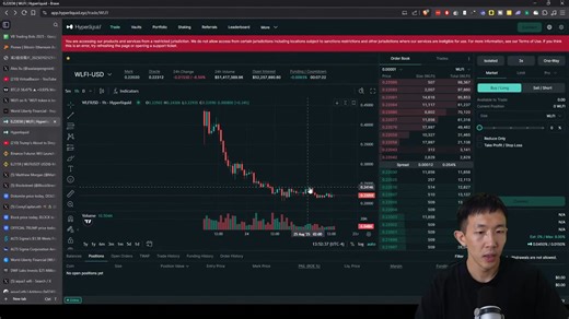 Trump’s World Liberty Financial ($WLFI) launches in 1 week! Futures are already live and I’ve bought a big position. In this video I’ll share my short & mid-term WLFI price targets and highlight other altcoins I think could pump once WLFI goes live. 01:39 What is World Liberty WLFI 05:32 WLFI Launch Timeline 06:46 How I'm Buying WLFI Now on Pre-Market 11:28 My price prediction for WLFI 15:00 My Trading Bot for WLFI to enter and exit 18:47 VC Investor Price compared to current price 25:03 Beta Pl