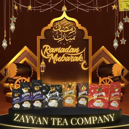 Ramadan Mubarak AI ❤️ 2026 (Zayyan Tea Company)