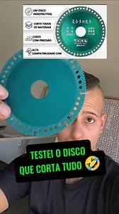 7.4K views · 11K reactions | Testei o disco " indestrutível " para todos materiais, mármore metal cerâmica e porcelanato . E trago para vocês o resultado na prática. #ferramentas #porcelanato #azulejista | Azulejista Raphael Madeira | Facebook