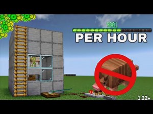 Easy Infinite XP Farm in Minecraft Bedrock 1.21! (No Armadillo)