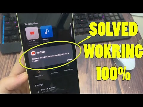 App Not Installed As Package Appears To Be Invalid Samsung | Android-SOLVED [Any App Or APK]