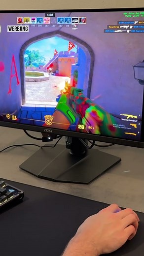 CS2 auf 500Hz Monitor🔥 | Werbung