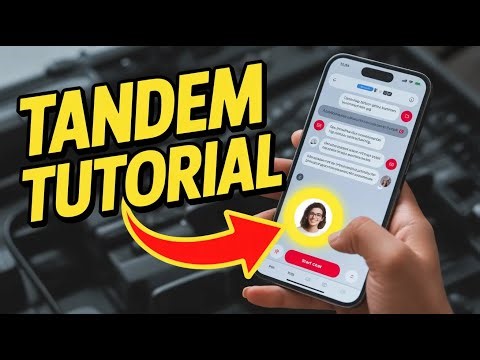 How to use Tandem for Improving Conversational Skills - Easy Tutorial