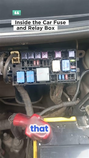 Di Dalam Kotak Sekring dan Relai Mobil #korsleting