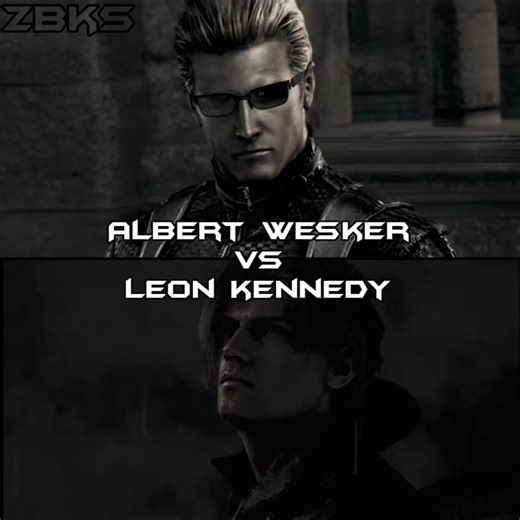 Albert Wesker vs Chris & Leon