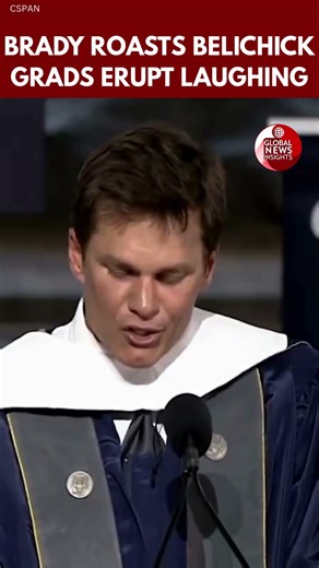Tom Brady Jokes About Bill Belichick During Georgetown Commencement Speech