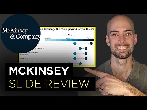 McKinsey Presentation Slide Review: Consulting Slide Review From Former Bain & Company Consultant
