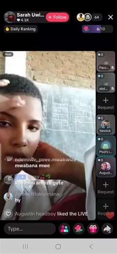 Eh eh! Abanyeshuri bavuga ko ari abo muri Camp Kigali, niba batari mu isomo rya IT cyaba ari ikibazo pe! Kuri iyi saha bakoze TikTok Live. @NESA_Rwanda @Rwanda_Edu Ubivugaho iki, @SamKabera, nk'inshuti y'uburezi?