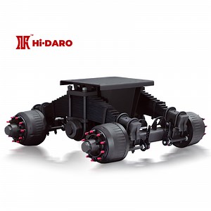 [Hot Item] Low Bed Trailer Hydraulic Self Steering Suspension