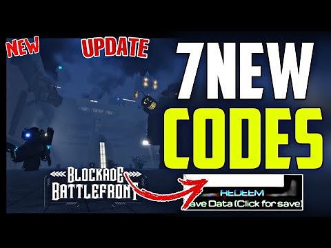 *NEW UPDATE* ALL WORKING ROBLOX BLOCKADE BATTLEFRONT CODES 2026! ROBLOX BLOCKADE BATTLEFRONT CODES