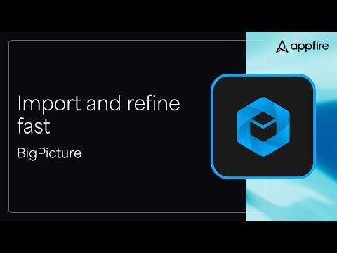 Import MS Project tasks to BigPicture safely