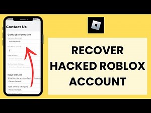 How To Get Hacked Roblox Account Back (WORKING!!)