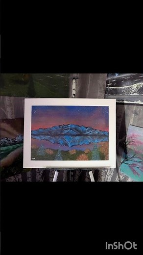 "Mountain Reflection" How To Oil Paint Tutorials at - Paint With Terry