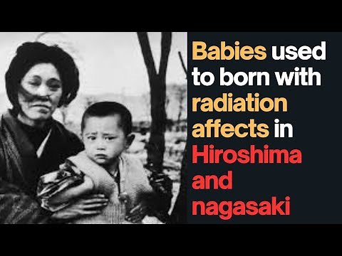 What happened after the nuclear bomb in Hiroshima and Nagasaki?