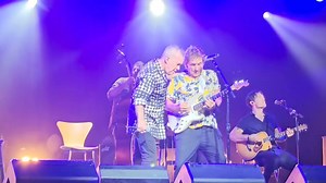 370K views · 10K reactions | For me, one of the great things about being part of a music festival is getting to spend time with my mates. We’re usually tour around different parts of the world and it’s pretty special when our paths cross. Sometimes magic moments happen like this one on Sunday. I’ve worked with Ian Moss for 50 years and he never ceases to amaze me. ‘When the War is over’ written by our Cold Chisel brothers Steve Prestwich and Don Walker. | Jimmy Barnes | Facebook