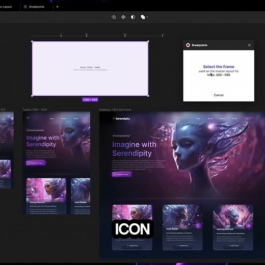 How to use breakpoints for adaptive layouts in Figma