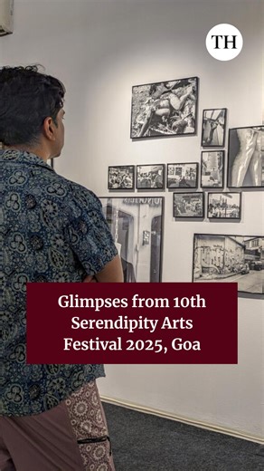 TH Culture on Instagram: "With over 35 curators and 250-plus projects, the 10-day festival in Panjim comes to a close on December 21. Part of Multiplay 02, the second edition of a segment started at the Serendipity Arts Festival last year, and curated by Gurugram-based artist duo Jiten Thukral and Sumir Tagra of Thukral & Tagra, Bengaluru-based artist Jayasimha Chandrashekar’s performance uses a litho press, a 200-year-old technology, to print the phrase ‘Every day is a cliché’, on the day’s new