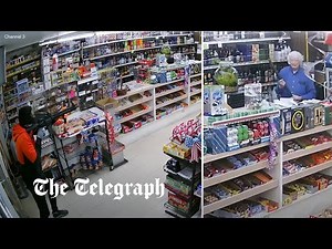 80-year-old store owner fends off armed robber with a shotgun