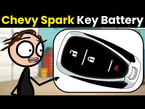 How To Change Chevy Spark 2016-2022 Key Fob Battery (Step by Step Guide)
