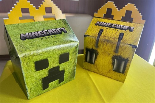 McDonald's is launching a Minecraft Movie Happy Meal – and we got a sneak peek - Netmums