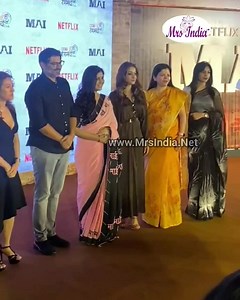 Mrs India Goodwill Ambassador 2021 Kiran Jain during promotion of webseries along with Star Cast and Director at #delhi | Mrs India