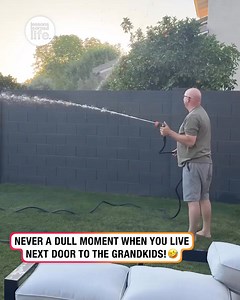 Can't wait to try this with my neighbors... 😂💦🌊 | Lessons Learned In Life