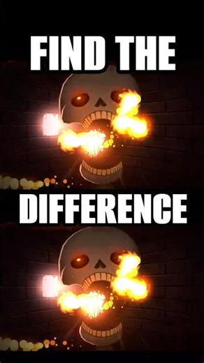 SKELETAL SHENANIGANS ☠️ FIND THE DIFFERENCE 😈 | Geometry Dash 2.2 #shorts