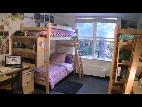 Tour of UCSC College Nine triple room