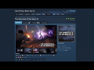 The Damned of the Moor III + Ultimate Experience Mod — BO3 Custom Zombies with my friend Mathias