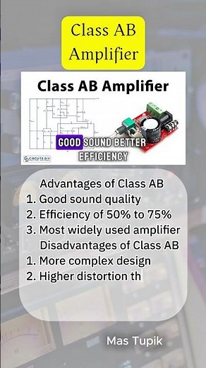 The Differences Between Class A, B, AB, and D Amplifiers – Which One Is the Best? #amplifier