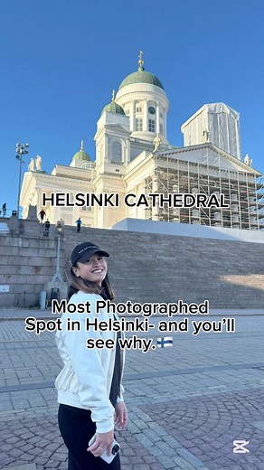 Favorite spot ng tourist at local -Helsinki Cathedral #lutheranchurch #helsinkicathedral #helsinkifinland #destination #highlightsシ゚ #everyoneシ゚ #followersシ゚ | Gigi Repiedad Rivera