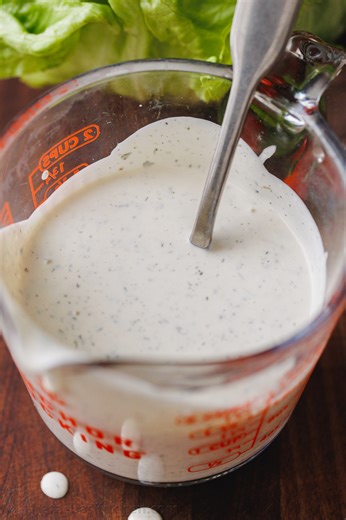 I Made the BEST Homemade Ranch Dressing! 🤩 Recipe: https://natashaskitchen.com/homemade-ranch-dressing/ | NatashasKitchen.com