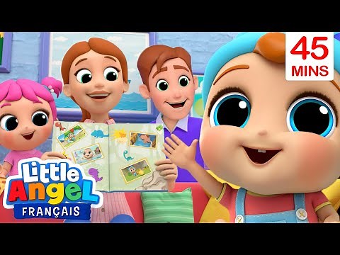 Quand j'étais un bébé | Ma famille en Photos + Comptines Little Angel Français