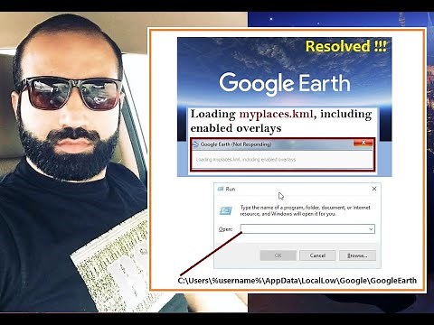 Google Earth hangs while loading myplaces.kml – Resolved