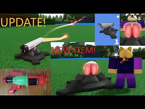 NEW LASER CANNON UPDATE!!! Build a Boat for Treasure